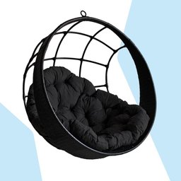 Balanço Suspenso Ninho para Jardim com Almofada Estilo e Conforto - 4