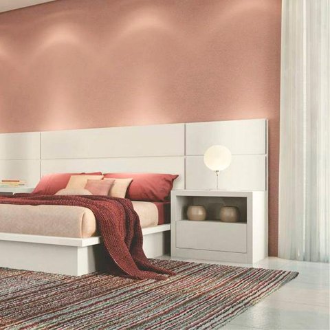 Mesa de Cabeceira Quarto com 1 Gaveta 100% Mdf Cor:off White