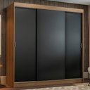 Ver imagem 1 de Guarda-roupa Casal Madesa Reno 3 Portas de Correr