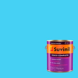 Tinta Acrílica Azul Celestial Fosca 3,2L - Suvinil