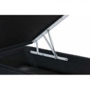 Ver imagem 3 de Base Baú Physical Corino Queen 158x198x39cm Ortobom Preto