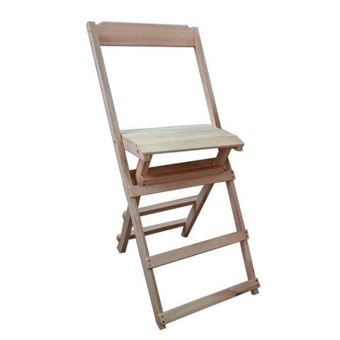 Cadeira Alta Bistrô Dobrável - sem Pintura
