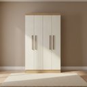 Ver imagem 1 de Roupeiro 4 Portas 120cm Hebe Soluzione Móveis