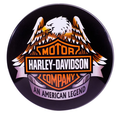 Luminoso de Parede Harley Davidson Águia Retrô Vintage P Bar, Garagem, Churrasqueira, Espaço Gourmet