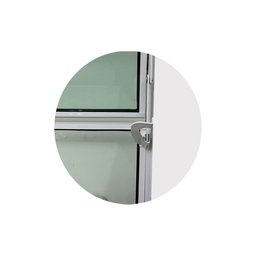 Vitro Basculante 80x80 Alumínio Branco - 3