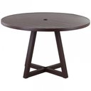 Ver imagem 1 de Mesa Bali Tampo Ripado em Alumínio 1,20m Trama Original Marrom