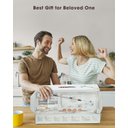 Ver imagem 7 de Maxtopfit Escova Elétrica 9 em 1 para Limpeza, Escova de Banheiro com 8 Cabeças (cinza)