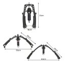 Ver imagem 4 de Aparelho Exercitador Braço Abdomen Musculo Corpo Academia Treino Força Resistencia Ajustavel Muscula