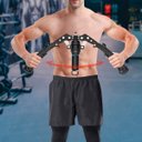 Ver imagem 7 de Aparelho Exercitador Braço Abdomen Musculo Corpo Academia Treino Força Resistencia Ajustavel Muscula