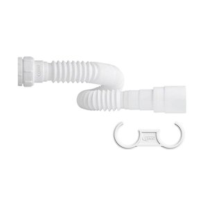 Sifão Sanfonado Extensível Censi 74cm Branco