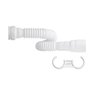 Sifão Sanfonado Extensível Censi 74cm Branco - 1