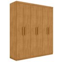 Ver imagem 4 de Guarda Roupa 3 Gavetas e 6 Portas Chade Naturalle