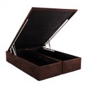 Ver imagem 1 de Base Baú Physical Camurça Queen 158x198x39cm Ortobom