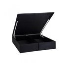 Ver imagem 1 de Base Baú Physical Camurça Queen 158x198x39cm Ortobom