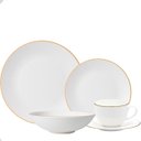 Ver imagem 1 de Aparelho de Jantar e Chá Legacy Gold 30pç Porcelana L`hermitage