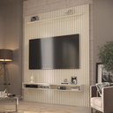 Ver imagem 3 de Painel Ripado para Tv até 75 Polegadas Intense com Nicho 184cm