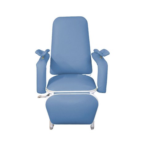 Poltrona para Coleta e Hemodiálise Standard Azul Céu