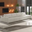 Ver imagem 2 de Sofá Ilha Modular para Sala 392cm com Puff Dublin K01 Bouclê Bege - Lyam Decor