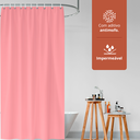 Ver imagem 5 de 2 Cortina Box Banheiro Pvc Grossa Antimofo Ilhós Ro 140x200