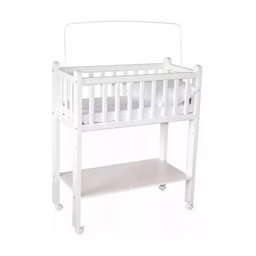 Haste Mosquiteiro Varal Suporte para Berços Bebe 90cm Anti Insetos Cor Branco - 1