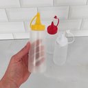 Ver imagem 6 de 50 Bisnagas 250ml Tubos Molhos Restaurante Lanchonete Plasvale Amarela