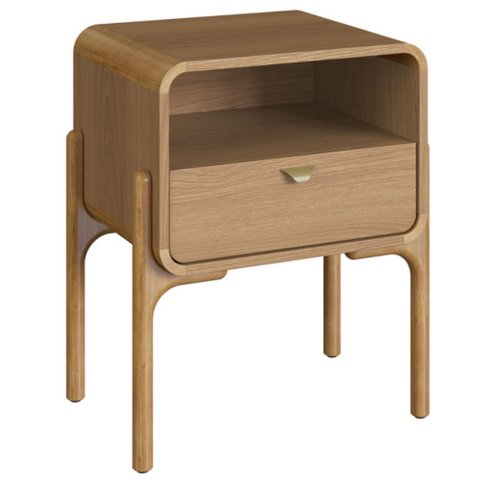 Mesa de Cabeceira 500 com 1 Gaveta Arcos - Hanover