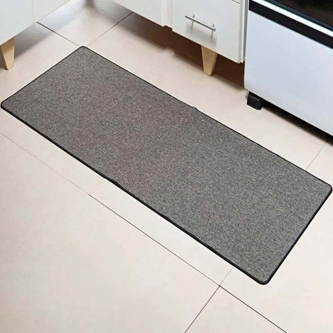 Tapete Passadeira Antiderrapante 46x180cm Nature - Niazitex Marfim