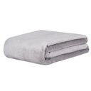 Ver imagem 1 de Cobertor Manta Super Soft 300g Casal 1,80mx2,20m Prata Sonhare