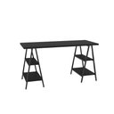 Ver imagem 3 de Mesa Cavalete 150X60X75Cm Preto Ônix/Est.Preta