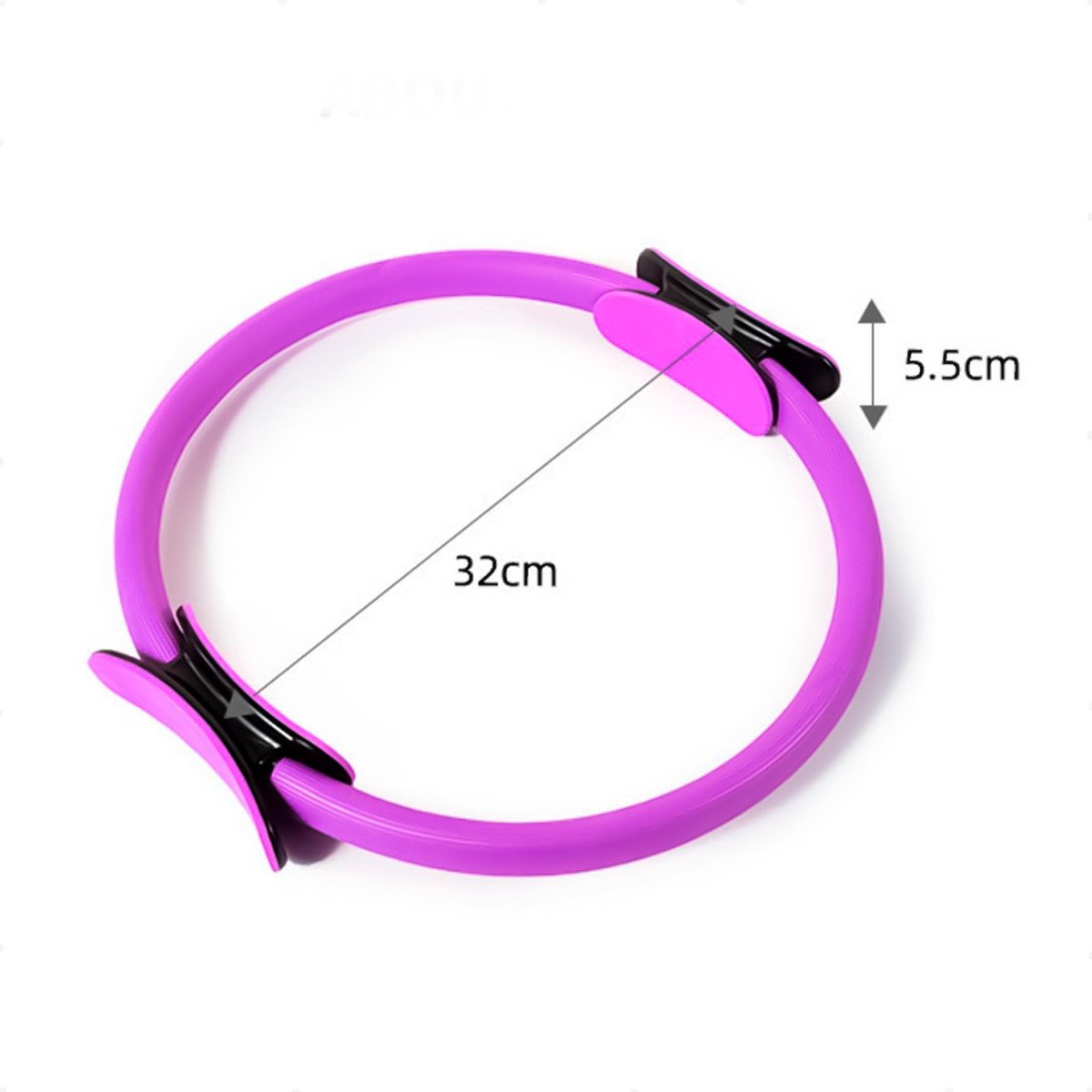 Set Yoga 13 Pezzi Per Donna – Tappetino, Fascia, Anello Magico Pilates E Accessori – Viola/rosa