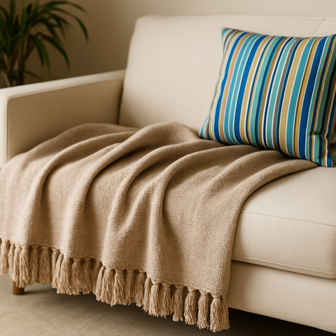 Manta para Sofá Gigante Decorativa Protetora 2,40x1,80