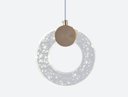 Ver imagem 2 de Lustre Anel Moderno Luminária Pendente Luxo Dourado