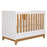 Berço Mini Cama Biscoito Branco/nature - Permóbili Baby - 1