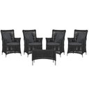 Ver imagem 1 de 4 Poltronas e 1 Mesa Igapó em Alumínio Pintura Fendi Corda Náutica Estofado 11