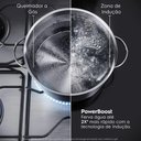Ver imagem 5 de Cooktop 4 Bocas de Indução e a Gás Electrolux Híbrido 2 de Indução e 2 a Gás Ie62h 220v