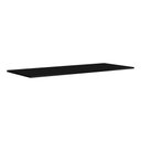 Ver imagem 1 de Tampo para Balcão Gabinete de Cozinha Flat 160cm Mdp Preto - Desk Design