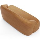 Ver imagem 7 de Sofá 2 Lugares Curvo Orgânico para Sala Living 150cm Barolo L06 Couro Camel - Lyam Decor