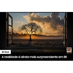 Smart TV Samsung 55" Neo Qled 8K Mini LED Processador com IA Ultrafina Alexa Built in - 10