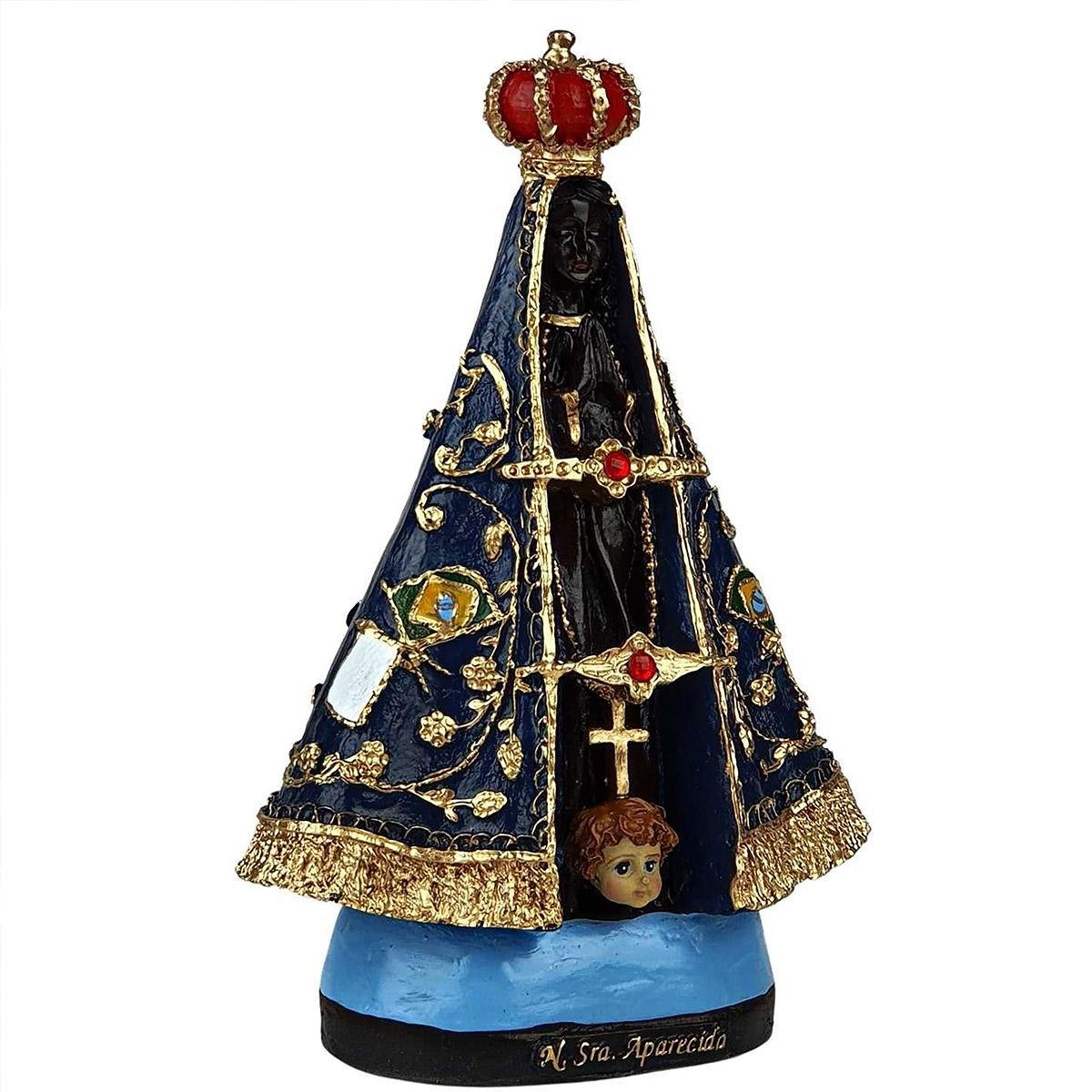 Estátua Nossa Senhora Aparecida 21cm 28063 - 2