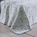 Ver imagem 4 de Cobre Leito Queen Colori Dupla Face 200 Fios Estampado 3 Peças - Marie Azul