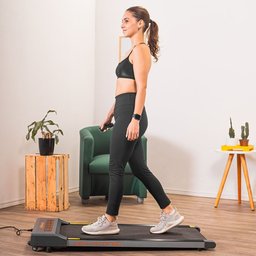 Esteira Elétrica Athletic Desk Fit Df100 6km/h Suporta 110kg Compacta sem Varanda Pronta para Usar:1 - 9