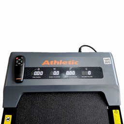 Esteira Elétrica Athletic Desk Fit Df100 6km/h Suporta 110kg Compacta sem Varanda Pronta para Usar:1 - 5