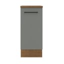 Ver imagem 5 de Balcão Madesa Agata 1 Porta Rustic Cinza