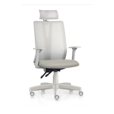 Cadeira Presidente Addit Back System com Encosto de Cabeça Frisokar