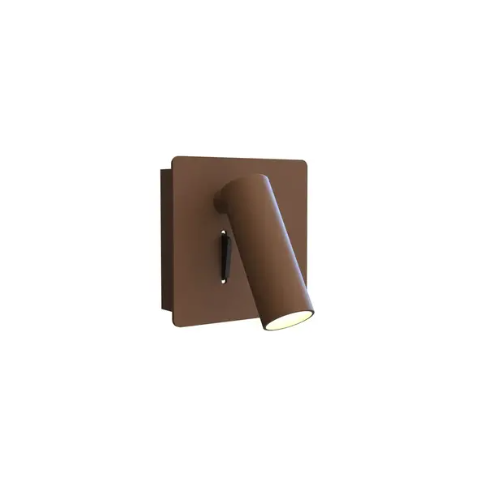 Arandela Turo Marrom L9CM C6CM A9CM 1XLED 3W 2700k