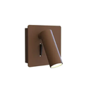 Ver imagem 1 de Arandela Turo Marrom L9CM C6CM A9CM 1XLED 3W 2700k