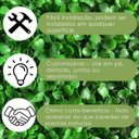 Ver mais imagens de Kit 23 Placas de Buxinho Artificiais para Jardins Verticais Painel Decorativo para Jardins Internos