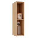 Ver imagem 4 de Armário Aéreo para Cozinha 100% MDF 20 cm 1 Porta Lótus Carvalho