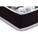 Ver imagem 5 de Cama Box Baú Queen: Colchão Espuma D45 Luckspuma Gran Luck Pro + Base CRC Suede Black(158x198)