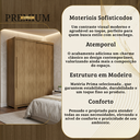 Ver imagem 3 de Guarda-Roupa MDF Solteiro Doha Intense 1,6 m 2 Portas de Correr Moderno Espaçoso Quarto Elegante